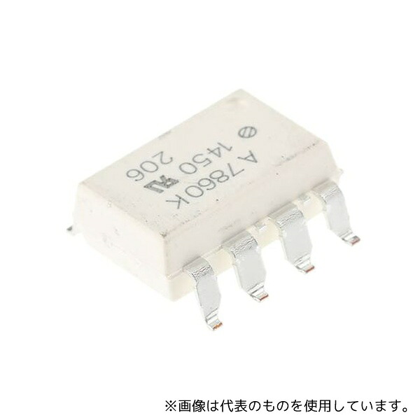 Broadcom HCPL-7860-300E フォトカプラ、 トランジスタ出力 1、 8-Pin 表面実装 1セット(50個入)