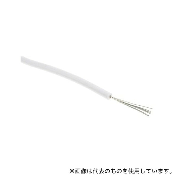 RS Pro 873-8955 フックアップワイヤー / 計装ケーブル 白 、 導体材質:スズめっき銅線 100m 24 AWG|セミプロDIY店ファースト