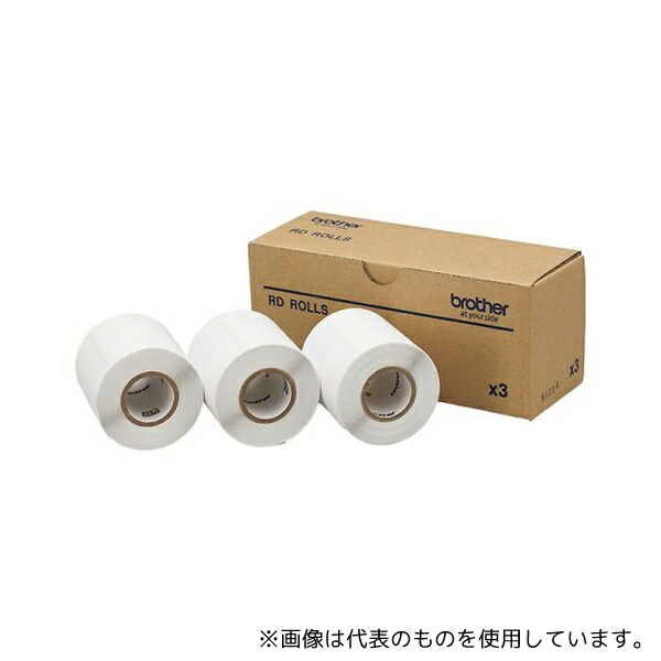 ブラザー RD-Q07J1 RJ-2140/2150用プレカット紙ラベル