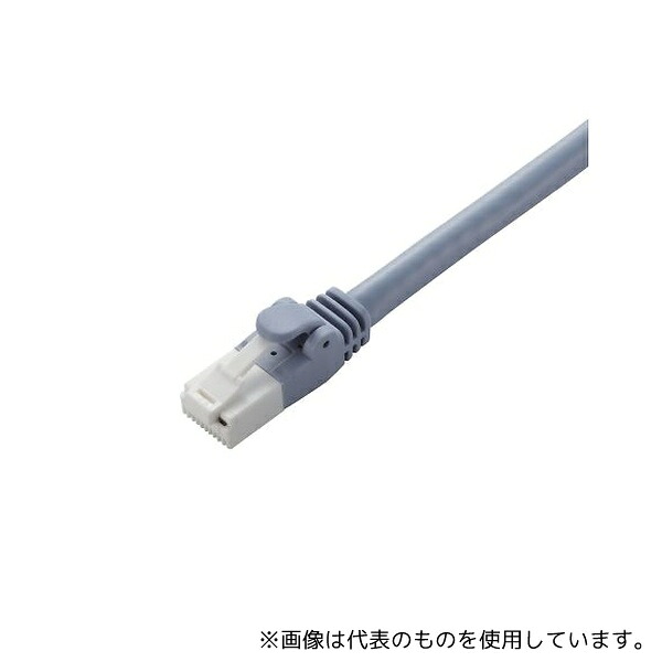 エレコム LD-GPAT/BU20/RS LANケーブル CAT6A対応 EU RoHS指令準拠 爪折れ防止 簡易パッケージ仕様 20m ヨリ線 ブルー