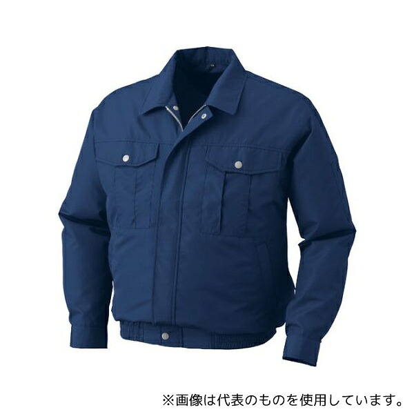 空調服 KU90540C03S5 ポリエステル製ワーク？ ウェアのみ ネイビー 3L