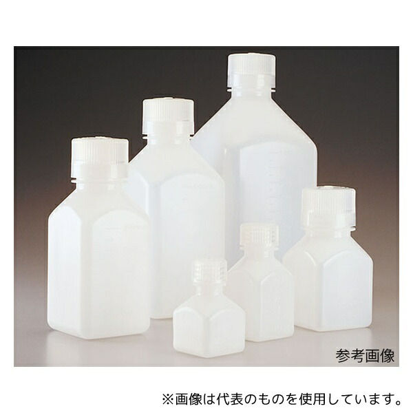 Nalge Nunc (サーモフィッシャーサイエンティフィック) 2018-0250JP 角型瓶 HDPE 250mL 1袋(12個入)