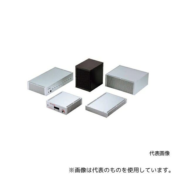 タカチ電機工業 HY70-43-33BB 縦型ヒートシンク式アルミサッシケース ブラック
