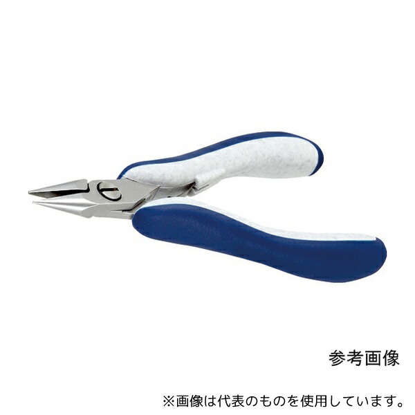 IDEAL-TEK ES6021-CR-BG-IT ESD精密プライヤー 半丸 130mm