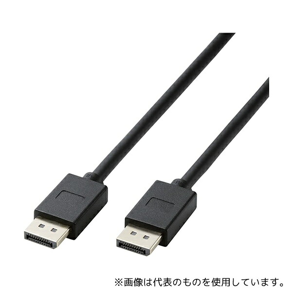 エレコム CAC-DP1410BK2 ディスプレイポートケーブル ver1.4対応 1.0m ブラック