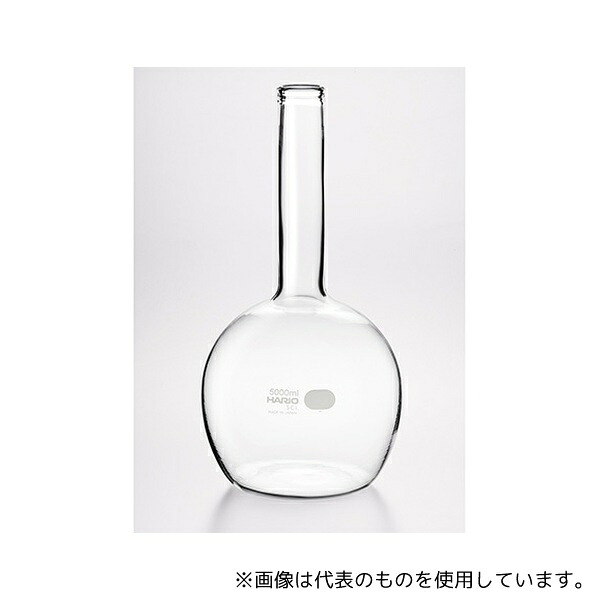 HARIO HF-5LSCI 平底フラスコ 5000mL