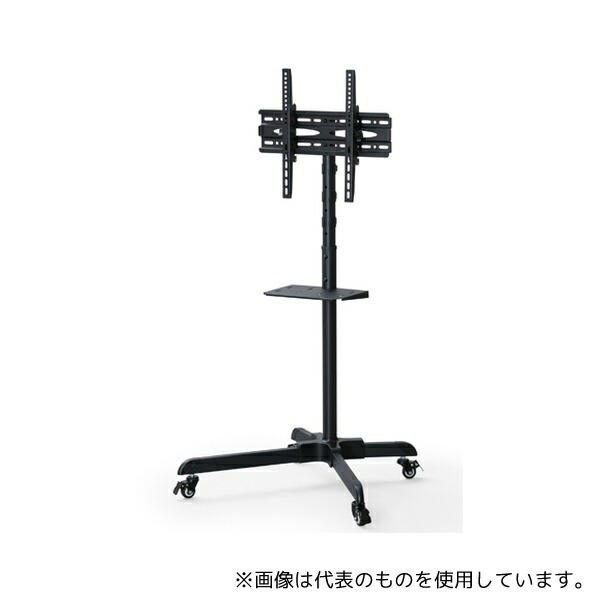 アイリスオーヤマ UTS-S7016S ディスプレイスタンド ブラック