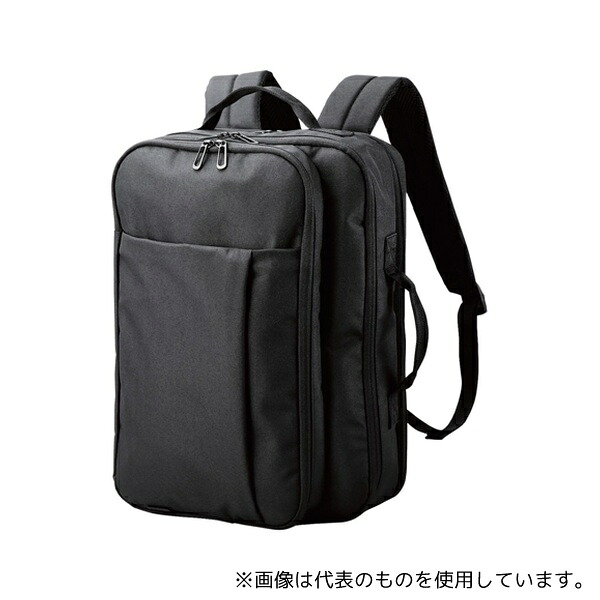 エレコム BM-BSBPBK キャリングバッグ ビジネスバックパック 2way 15.6インチ ブラック