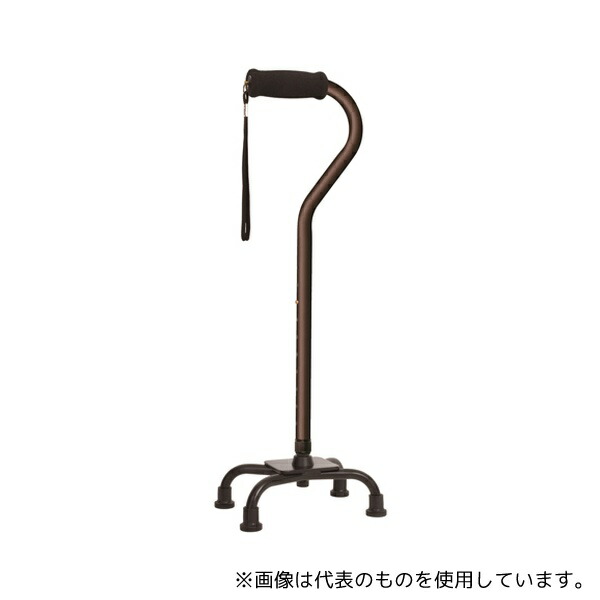 フジホーム WB5147 アルミ4点杖 ブラウン 6,438円