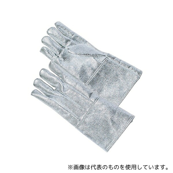 帝健 RGF8 カーマロン？アルミ蒸着耐熱手袋(5本指) 33cm