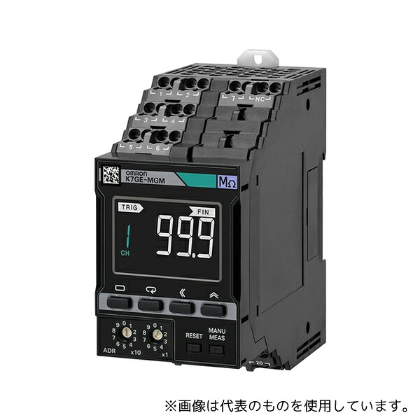 オムロン(FA・制御機器) K7GE-MGMD 絶縁抵抗監視機器 AC/DC24V