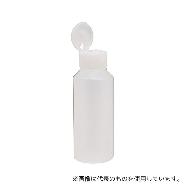 金鵄製作所 B31A0-900WH NK投薬瓶 100mL ワンタッチキャップ(ホワイト:白) 目盛印刷なし 1箱(200本入)