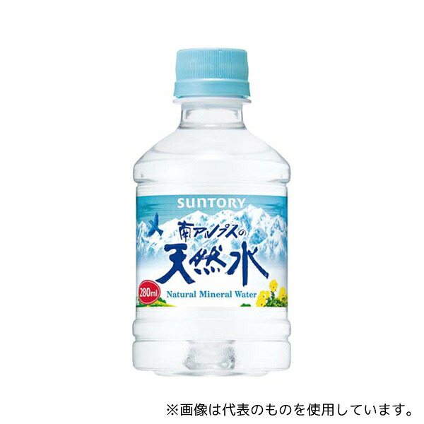 サントリーフーズ 254206 南アルプスの天然水 280mL 24本