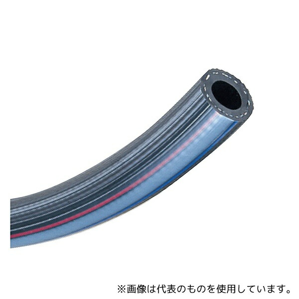 トヨックス A-13-9 エアーホース(塩ビ製耐圧ブレードホース) アローホース 内径13mm×外径21.5mm 長さ9m