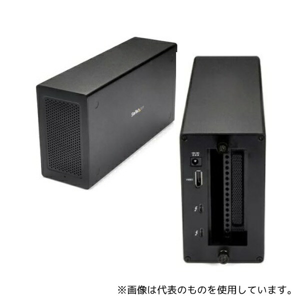 StarTech.com TB31PCIEX16 PCIe外付けケース/Thunderbolt 3接続/1x PCI Express 3.0 x16/5K/4Kビデオ出力