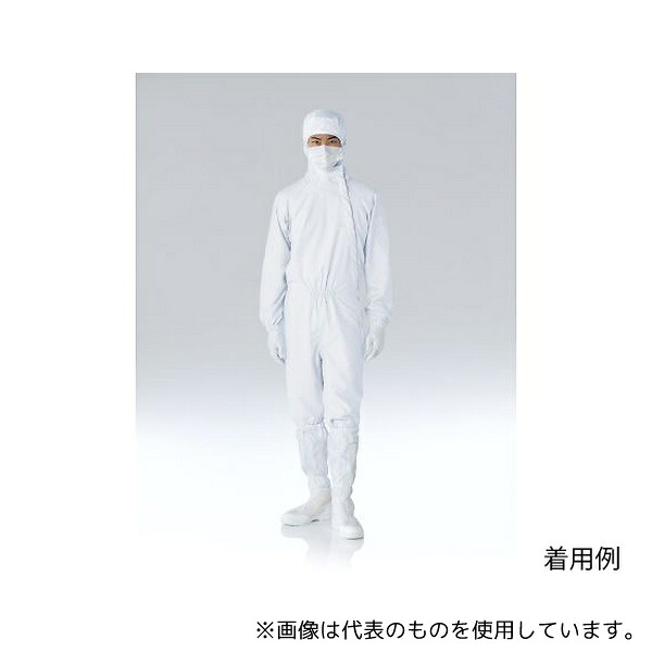 東洋リントフリー FX122C-01 4L 着用快適 フード一体型ツナギ服 白