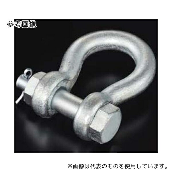 ふじわら TBB-24 JIS規格シャックル(BB型) 鉄 24mm