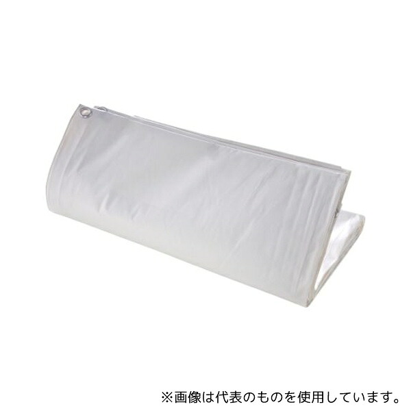 トラスコ中山 TBS280-5472 エコノミー白防炎シート 幅5.4×長さ7.2m (目付280g) 7,722円
