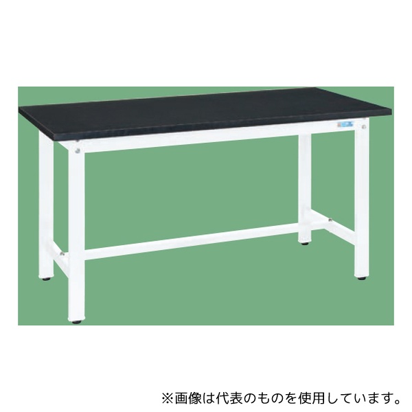 サカエ KHC-1575W 軽量実験用作業台(KHC/耐荷重350kg/特殊アクリル系樹脂天板/H800)1500×750×800mm パールホワイト