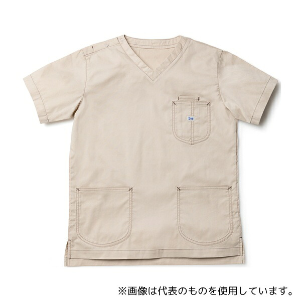 Lee Leeユニセックススクラブ ベージュ 4L
