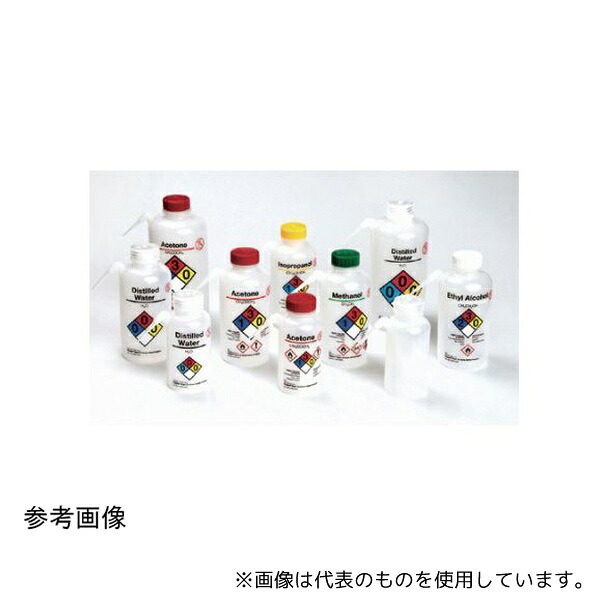 Nalge Nunc (サーモフィッシャーサイエンティフィック) 2436-0501JP Unitary？ 薬品識別洗浄瓶 アセトン 500mL 1箱(4本入)