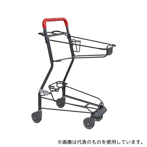 大和産業 MDX8-RD ボールカート レッド グレー D630×W553×H951mm [法人限定]