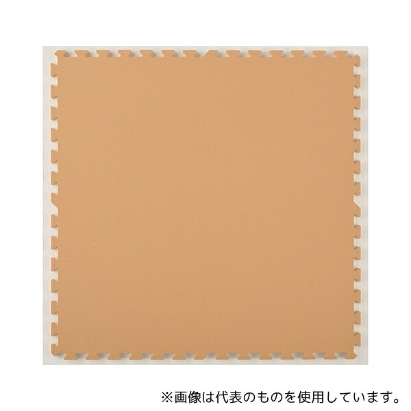 マスセット やわらかEVAマット ブラウン 2枚入 50155