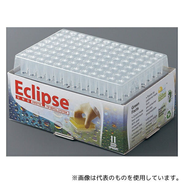 ラブコン 1055-225 イクリプスUNO詰め替え滅菌フィルターチップ 20μL 96本×10個入