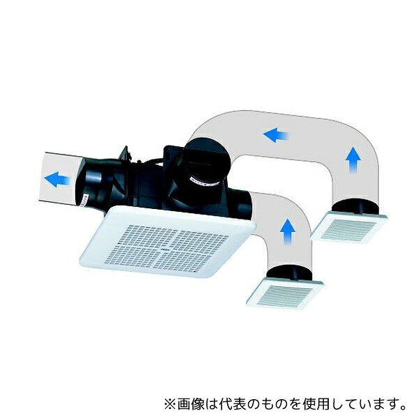 高須産業 TK-225R3L 天井用換気扇3室同時換気 標準タイプ