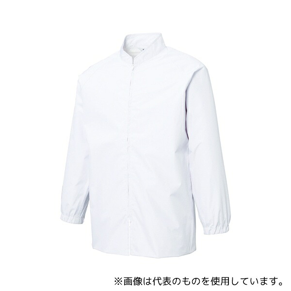 サンエス MST71410 男女共用 混入だいきらい コート 防水 ホワイト LL