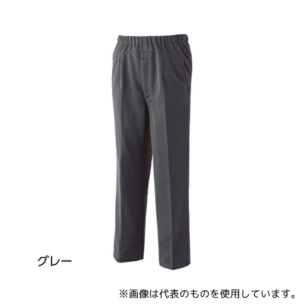 ケアファッション 97610 紳士背中が出にくい深履きパンツ グレーL