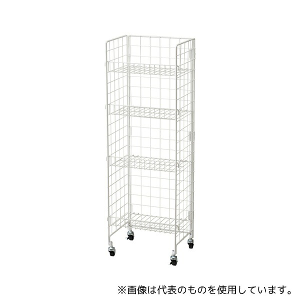アズワン 61-806-32-1 小型ネットラック白 W35cm