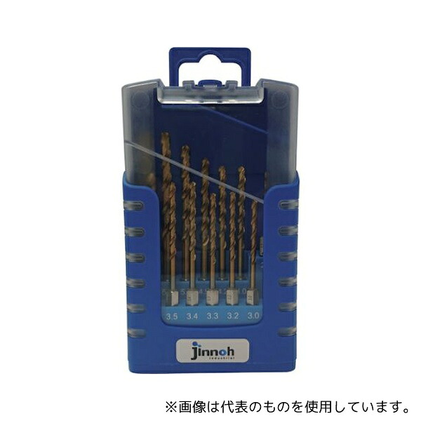 神王工業 TCH-14S ステンレスドリル14本セット TCH14S