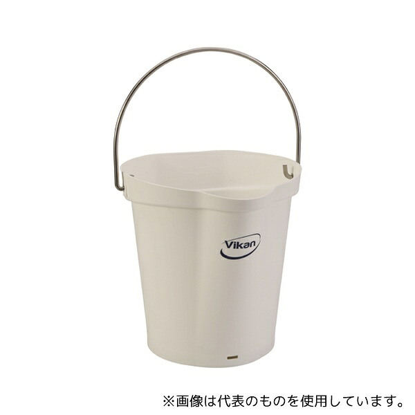 Vikan 56885 ハイジーンバケット 6L 白
