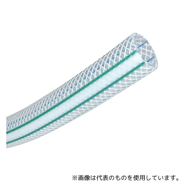 トヨックス TBP-19-25 工場設備配管用・耐圧ブレードホース(環境商品)トヨバイオプロホース 内径19mm×外径26mm 長さ25m
