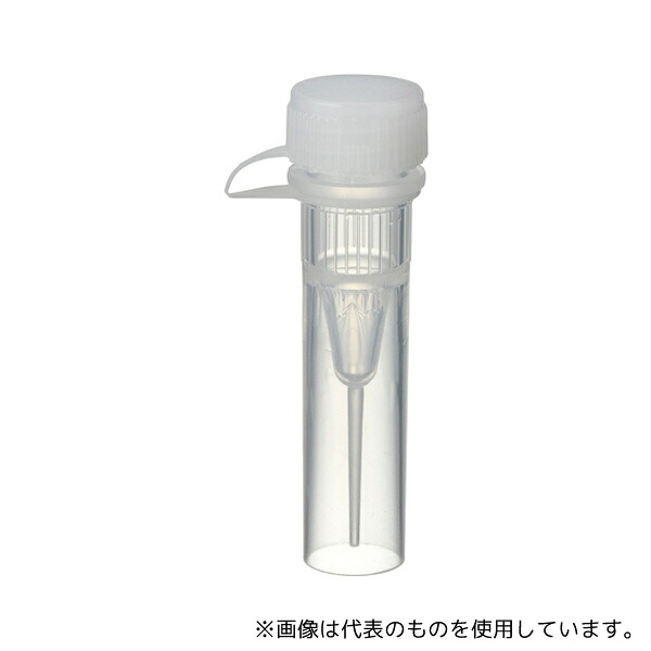 WATSON 1394-050-SS-LP-C Oリングレス ループスクリューキャップチューブ 0.5mL 自立型 500本 12,830円