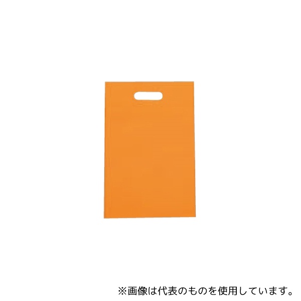 三和 SW2843-25 不織布小判抜きバッグ 100枚入 オレンジ