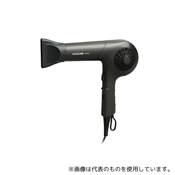 コイズミ KHD9441H マイナスイオンヘアドライヤー ダークグレー