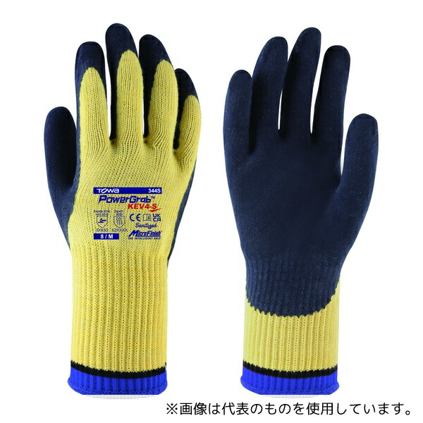 東和コーポレーション 344S-M 耐切創手袋 PowerGrab KEV4-S M 1袋(12双入) 15,412円