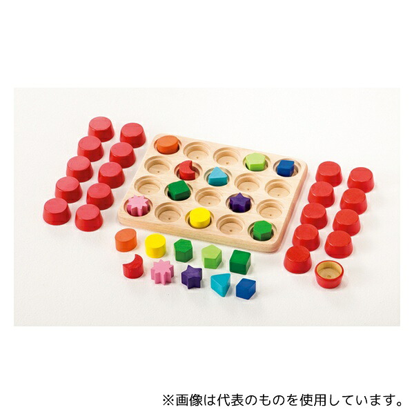 マスセット 60864 色と形合わせ遊び