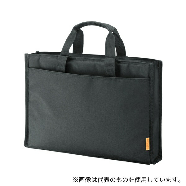 サンワサプライ BAG-CA13BK カジュアルPCバッグ ブラック 約W410×D70×H290mm