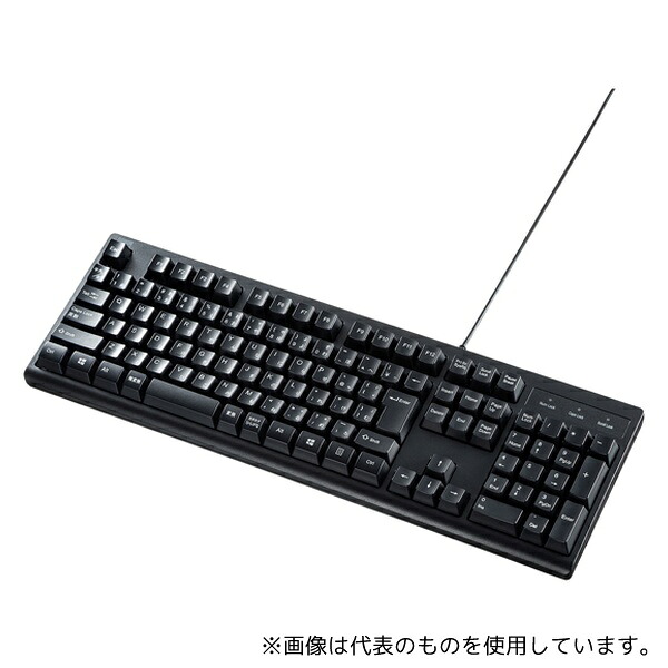 サンワサプライ SKB-109UBK 日本語109キーボード ブラック
