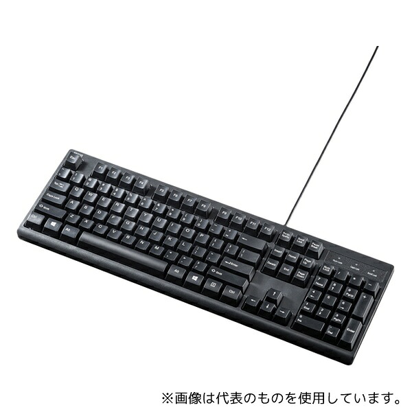 サンワサプライ SKB-E5UBK 英語USBキーボード ブラック