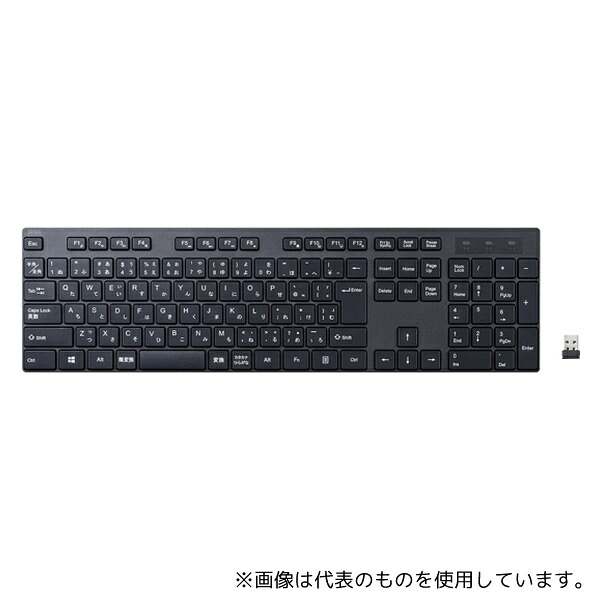 サンワサプライ SKB-WL39BK ワイヤレスキーボード