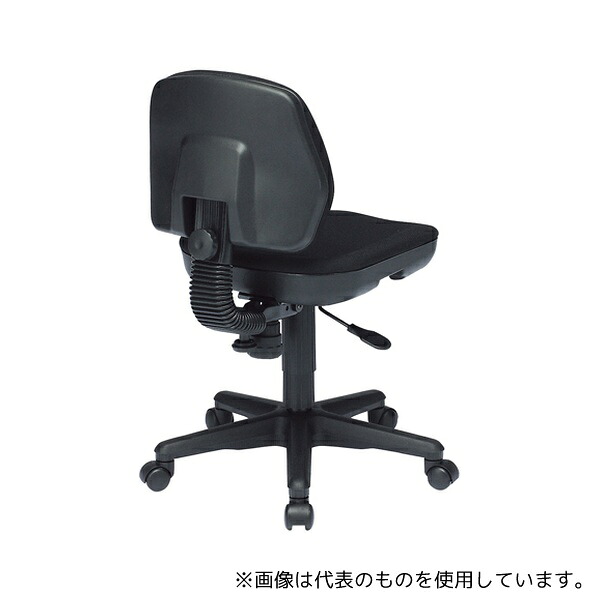サンワサプライ SNC-T145KBK オフィスチェア ブラック W580×D580×H770～960