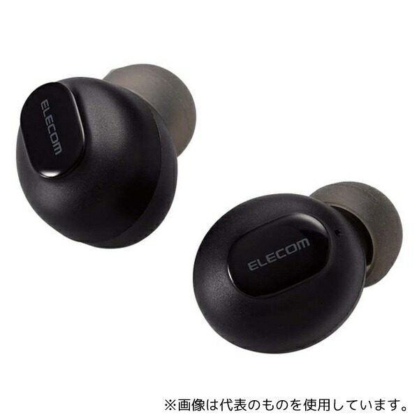 エレコム LBT-TWS16BK Bluetoothイヤホン 完全ワイヤレス AAC対応 低遅延モード ブラック
