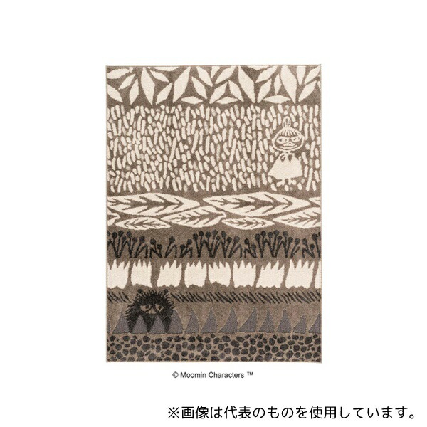 スミノエ 13473158 MOOMIN ラグ ボタニス 130×185cm グレージュ 15,049円