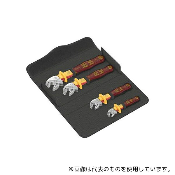 Wera EA560WS-310 4本組 絶縁クイックスパナ(ラチェット)