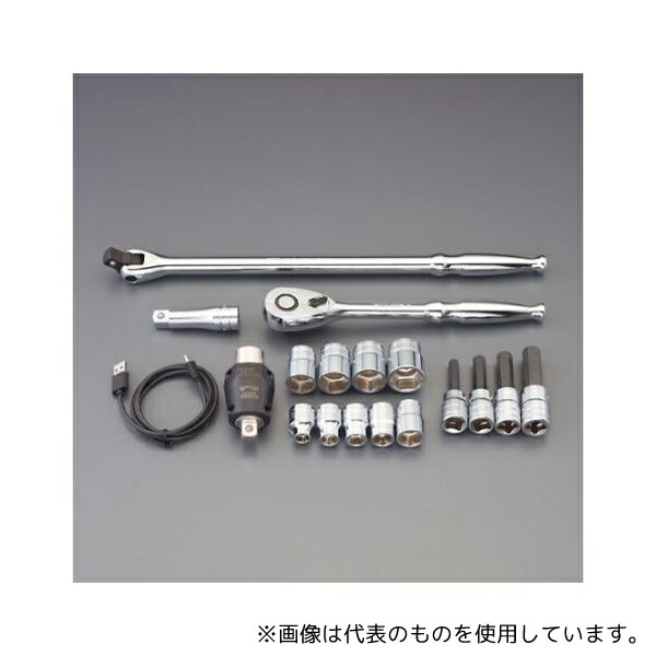 KTC EA723JH-23 40-200N・m(1/2DR) デジタルトルクレンチセット