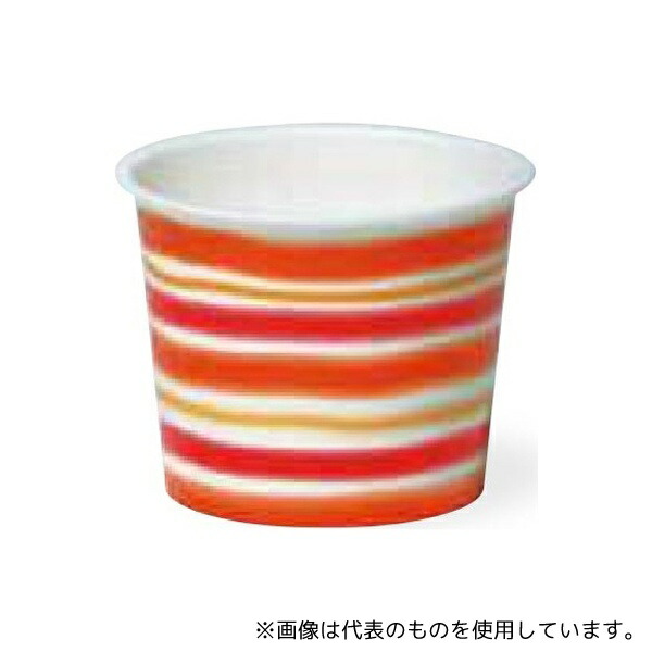 東缶興業 PC-100F 食品向け紙容器 パティシエレッド 両面PE 70.3×55.0×53.2mm 2000個入 18,469円